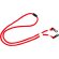 Lanyard HOLDE Rojo detalle 8