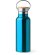 Botella de acero con tapa de bambu y asa metalica plegable 500ml Tiset Blanco detalle 5