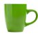 Tazas baratas en variados colores en cerámica Nolo Verde oasis detalle 11