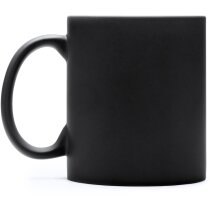 Taza cerámica Walax 350 ml fondo blanco contrastado