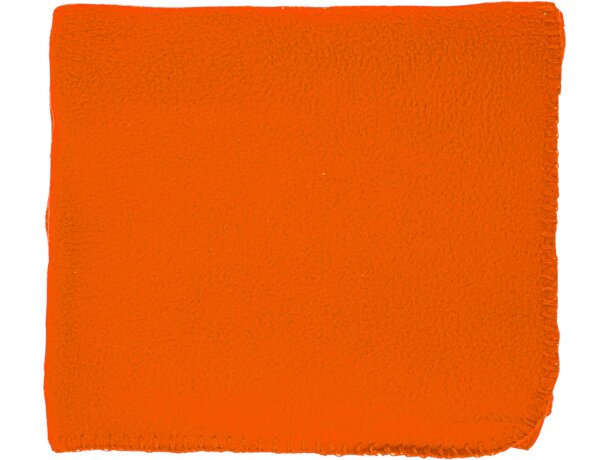 Manta polar colores variados poliéster 180 g/m2 Lambert Naranja detalle 6