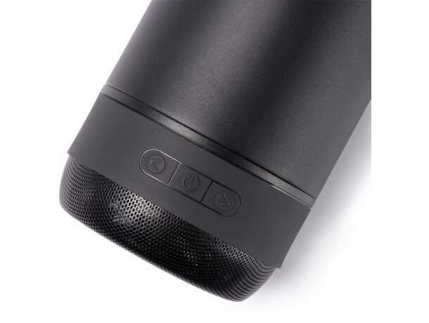 Bidón térmico con altavoz bluetooth extraíble NUFRIK 650ml Blanco detalle 4