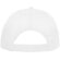 Gorra básica con logo a personalizar Blanco detalle 6