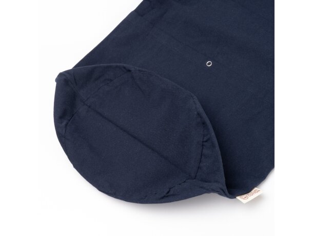 Bolsa petate Torla algodón reciclado con asa ajustable Blanco detalle 3