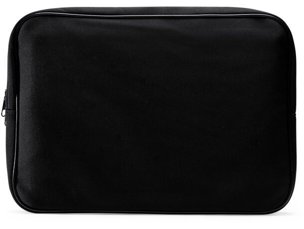 Funda para portatil personalizada Dexter softshell negra 13 Negro detalle 3