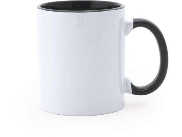 Taza sublimacion MANGO Blanco/negro detalle 5