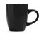 Tazas baratas en variados colores en cerámica Nolo Negro detalle 5