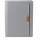 Carpeta Veliz con RPET reciclado y detalles en PU Leather Gris