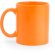 Tazas para personalizar unisex en variados colores cerámica Naranja detalle 19