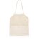 Bolsa ecológica unisex asas largas algodón 180 g/m2 Leaf Crudo detalle 3