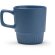 Taza cerámica Longi con asa ergonómica y base biselada Azul profundo