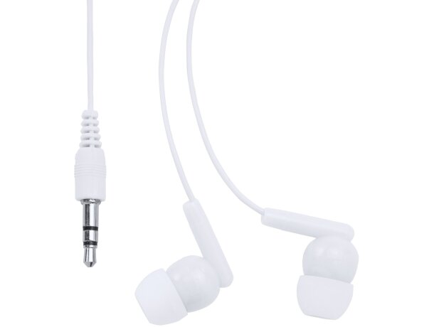 Auriculares para regalo Punk con funda PVC y conexión Jack 3,5 Rojo detalle 10