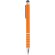 Bolígrafo metálico de aluminio puntero táctil tinta azul Naranja detalle 15