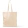 Bolsa de algodón Heron con asas largas y fuelle lateral Crudo detalle 2