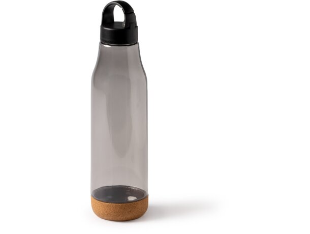 Bidón Basti transparente de RPET con base de corcho 720ml Transparente detalle 6