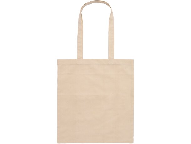 Bolsas de propaganda Orcus Natural RPET con asas largas 70 cm Crudo detalle 1