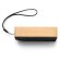 Altavoz bluetooth Yunker con carga solar y bambú natural Crudo detalle 3