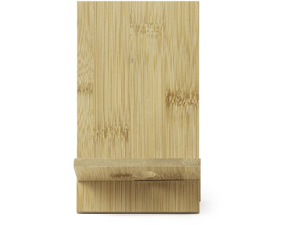 Soportes móviles ecológicos de bambú Lyra Crudo detalle 4