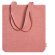 Bolsa ecológica algodón reciclado asas largas 140 g/m2 Rojo