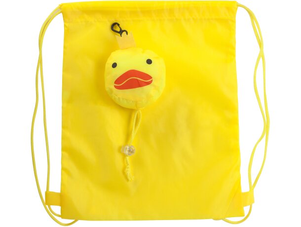Mochila infantil poliéster 190T Pollo detalle 11