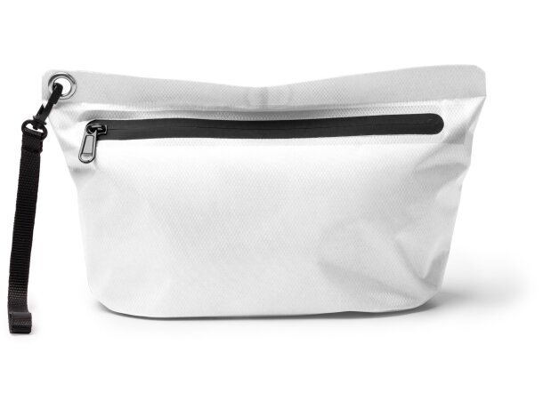 Neceser Cravit de poliéster ripstop repelente al agua Blanco detalle 4