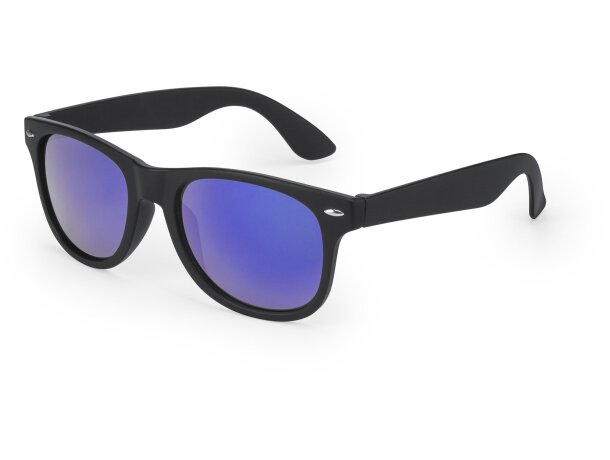 Gafas de sol publicitarias para acabado negro mate y lentes espejo Ciro Royal detalle 5