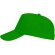 Gorras béisbol con cierre ajustable velcro de algodón 170 g/m2 Uranus Verde helecho detalle 23