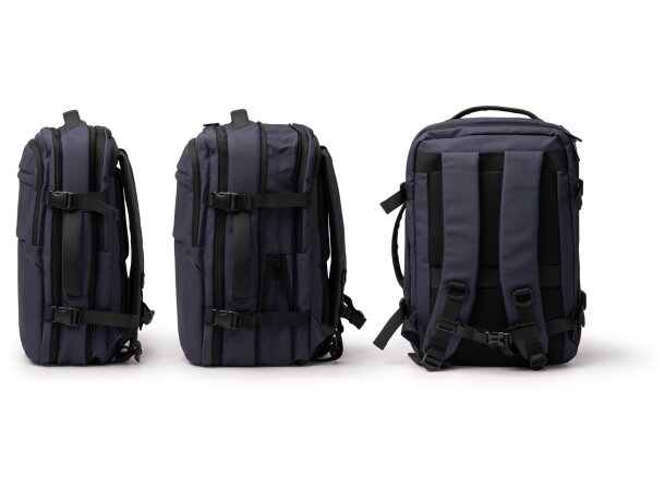 Mochila Oregon expandible con compartimento acolchado portátil Negro detalle 3