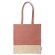 Bolsas 100% algodón personalizadas acabado jaspeado 120 g/m2 Palmira Rojo