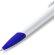 Bolígrafo con nombre barato tinta azul Citix Blanco detalle 1