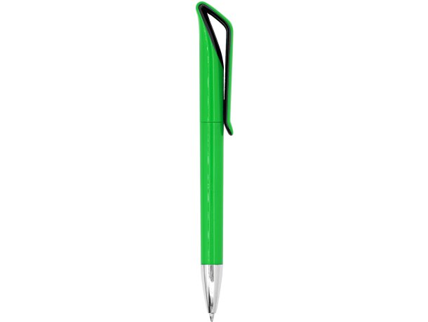 Bolígrafo con nombre acabado de brillo tinta azul Irati Negro/verde helecho detalle 10