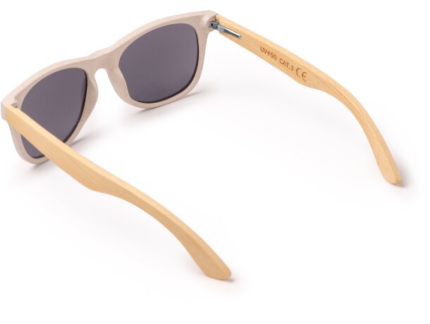 Gafas de sol fibra de trigo Bomer Crudo detalle 3
