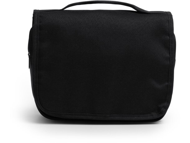 Neceser Yuri RPET vigoré negro gris 3 compartimentos cremallera Negro detalle 5