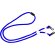 Lanyard HOLDE Royal detalle 6