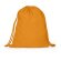 Mochila de cuerdas para publicidad algodón Adare Naranja detalle 8