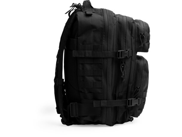 Mochila Malony 45L poliéster 600D con sistema antirrobo Negro detalle 3