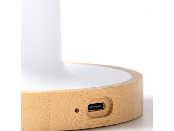 Altavoz lámpara Tremens con bluetooth y sonidos relajantes Gris vigore detalle 3