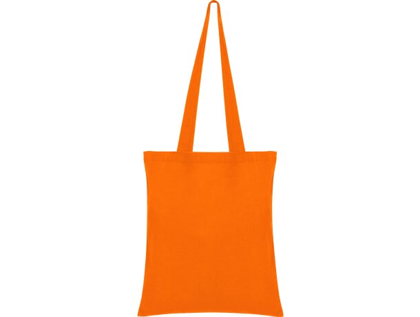 Bolsa de algodón con logo de variados colores 140 g/m2 Mountain Naranja detalle 27
