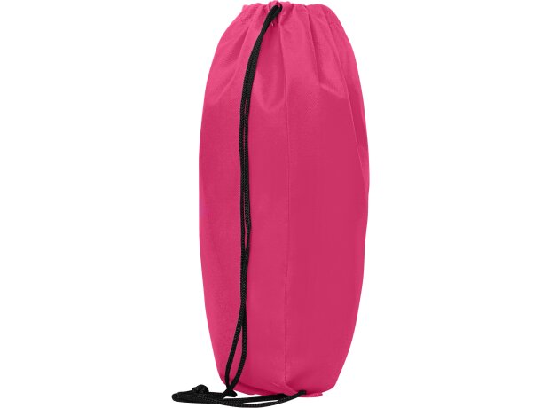 Mochila de cuerdas diversos colores non woven 80 g/m2 Calao Roseton detalle 34