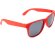 Gafas de sol serigrafiadas con montura en acabado mate y uv400 en pp Ariel Blanco detalle 3
