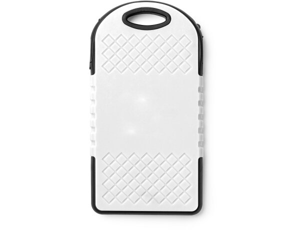 Bateria externa solar DROIDE Blanco detalle 6