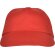 Gorra básica con logo a personalizar Rojo detalle 29