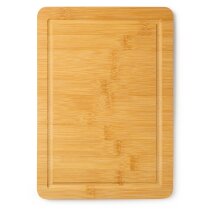 Tabla cortar bambú Angus con perfil recogedor