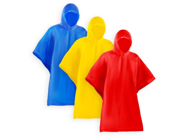 Poncho DAMPER Amarillo detalle 1