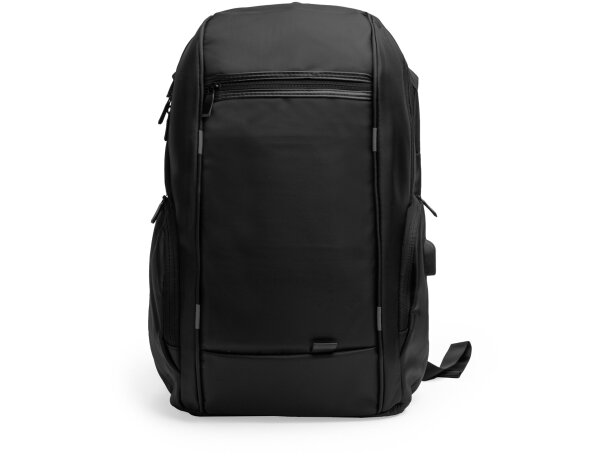 Mochilas para profesores promocionales Duke con compartimento USB y acolchado Marino detalle 17