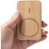 Powerbank 5000 mah de bambú Brener Crudo detalle 6