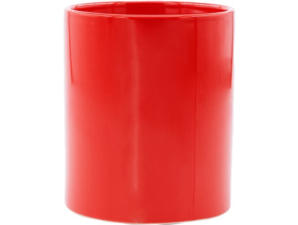 Tazas para personalizar unisex en variados colores cerámica Rojo detalle 20