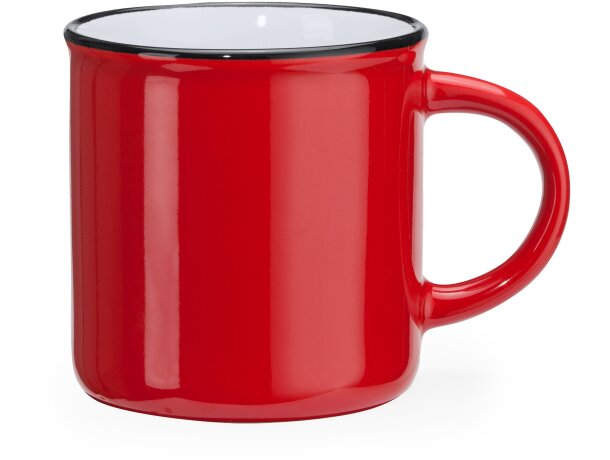 Taza JACK Rojo/blanco detalle 26