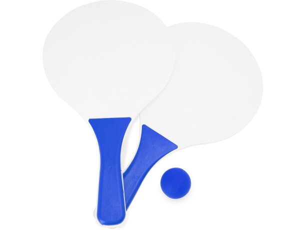 Juego de tenis para merchandising madera de colores variados Feroe Royal detalle 6