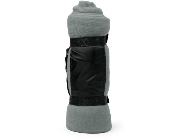 Manta polar poliéster 200 g/m2 Daneris Gris vigore detalle 8